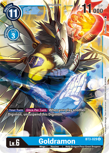 Goldramon [BT3-029] [Release Special Booster Ver.1.5] | Tables and Towers