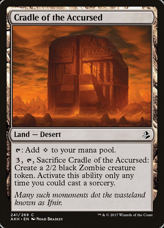 Cradle of the Accursed [Amonkhet] | Tables and Towers