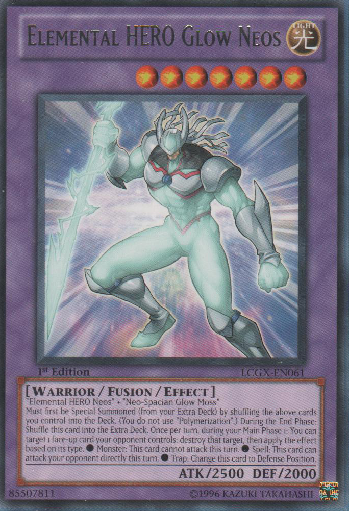 Elemental HERO Glow Neos [LCGX-EN061] Rare | Tables and Towers