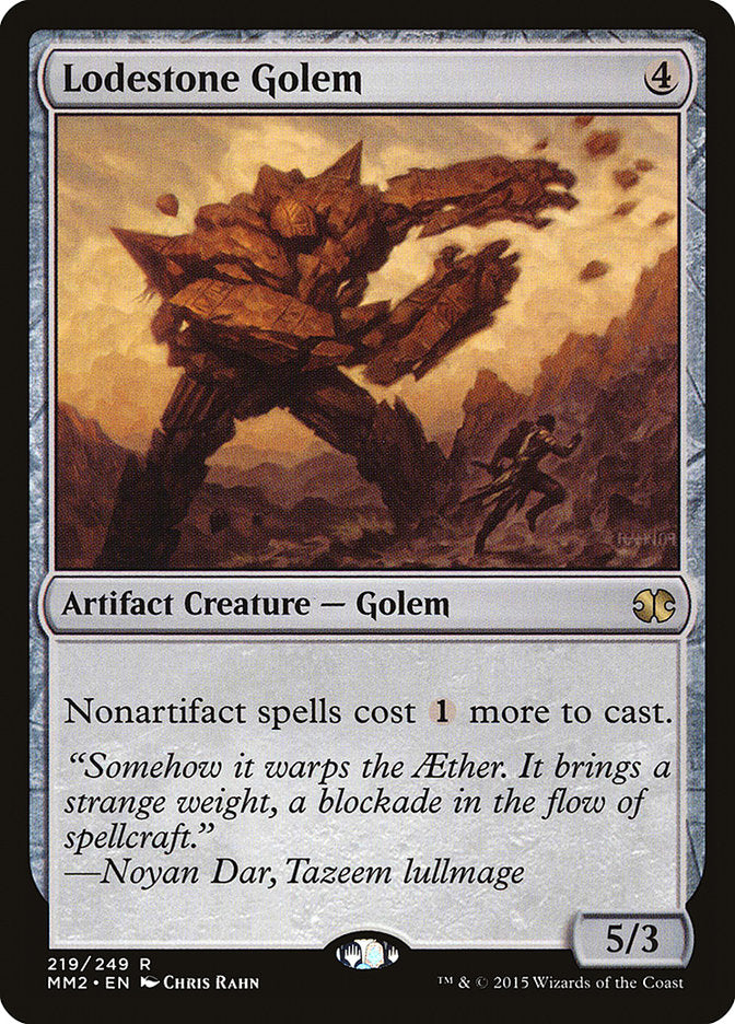 Lodestone Golem [Modern Masters 2015] | Tables and Towers