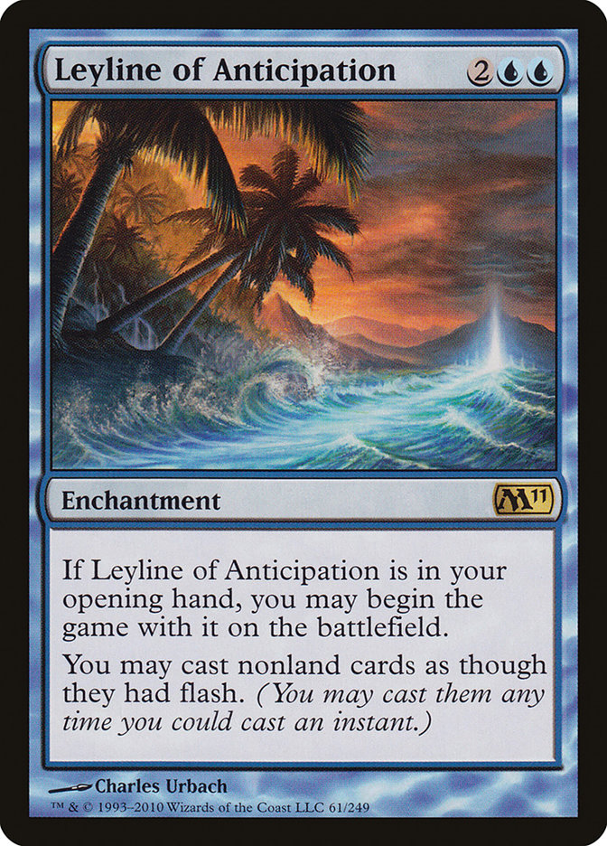 Leyline of Anticipation [Magic 2011] | Tables and Towers