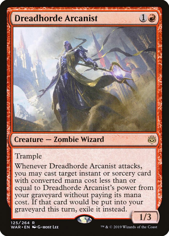 Dreadhorde Arcanist [War of the Spark] | Tables and Towers