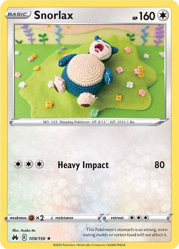 Snorlax (109/159) [Sword & Shield: Crown Zenith] | Tables and Towers