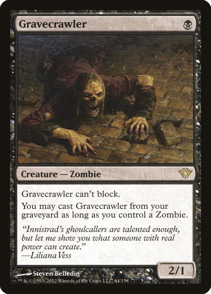 Gravecrawler [Dark Ascension] | Tables and Towers