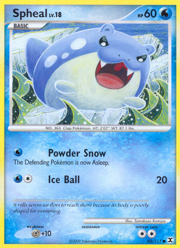 Spheal (82/111) [Platinum: Rising Rivals] | Tables and Towers