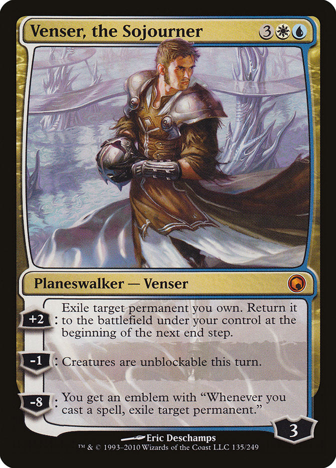 Venser, the Sojourner [Scars of Mirrodin] | Tables and Towers