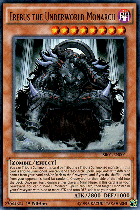 Erebus the Underworld Monarch [SR01-EN001] Ultra Rare | Tables and Towers