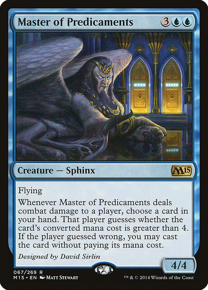 Master of Predicaments [Magic 2015] | Tables and Towers