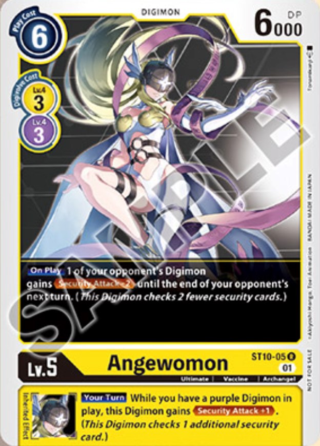 Angewomon [ST10-05] (Tamer Goods Set Angewomon & LadyDevimon) [Starter Deck: Parallel World Tactician Promos] | Tables and Towers