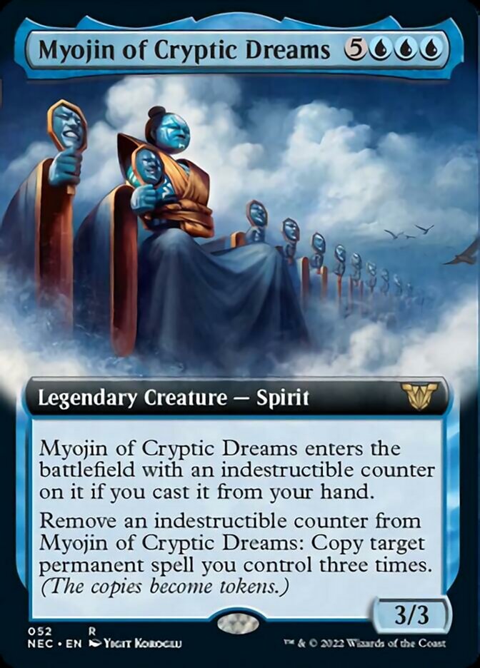 Myojin of Cryptic Dreams (Extended Art) [Kamigawa: Neon Dynasty Commander] | Tables and Towers