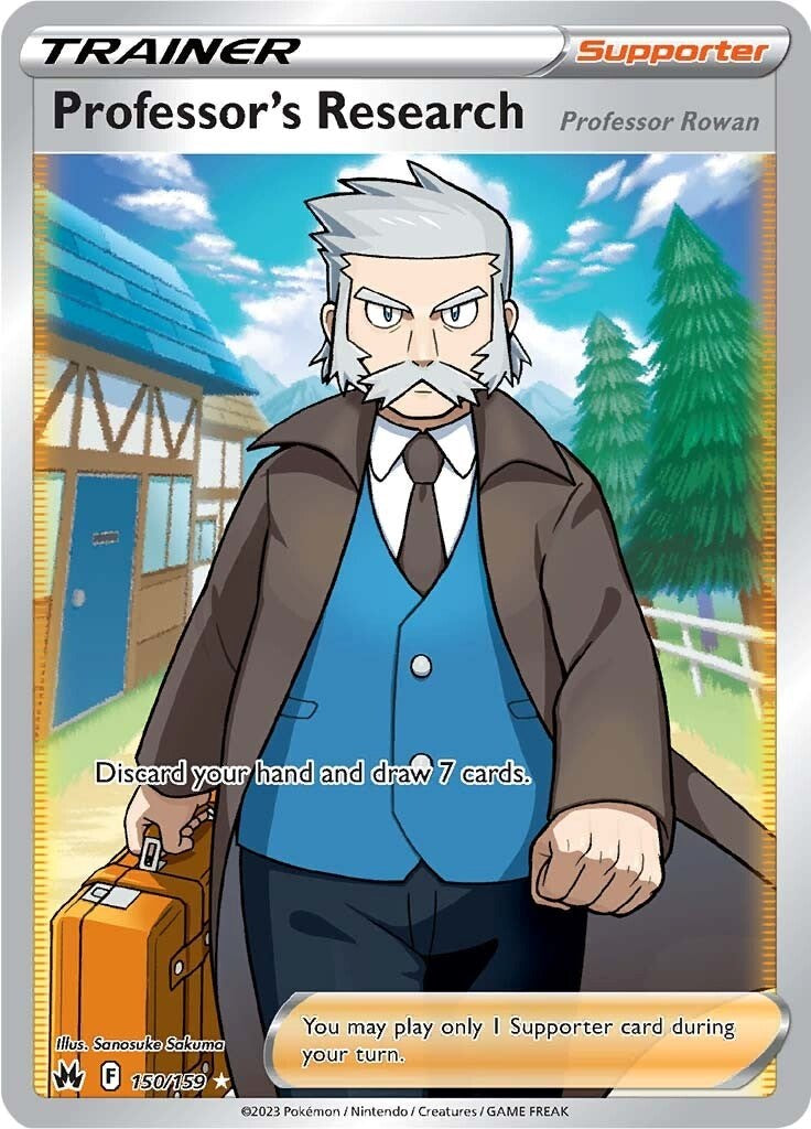 Professor's Research (150/159) (Full Art) [Sword & Shield: Crown Zenith] | Tables and Towers