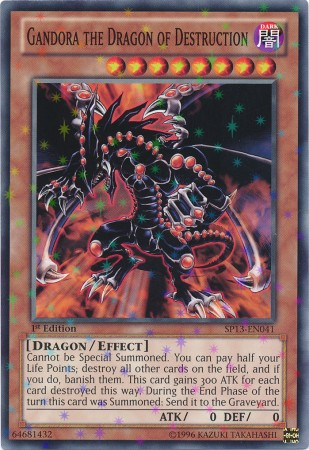 Gandora the Dragon of Destruction [SP13-EN041] Starfoil Rare | Tables and Towers