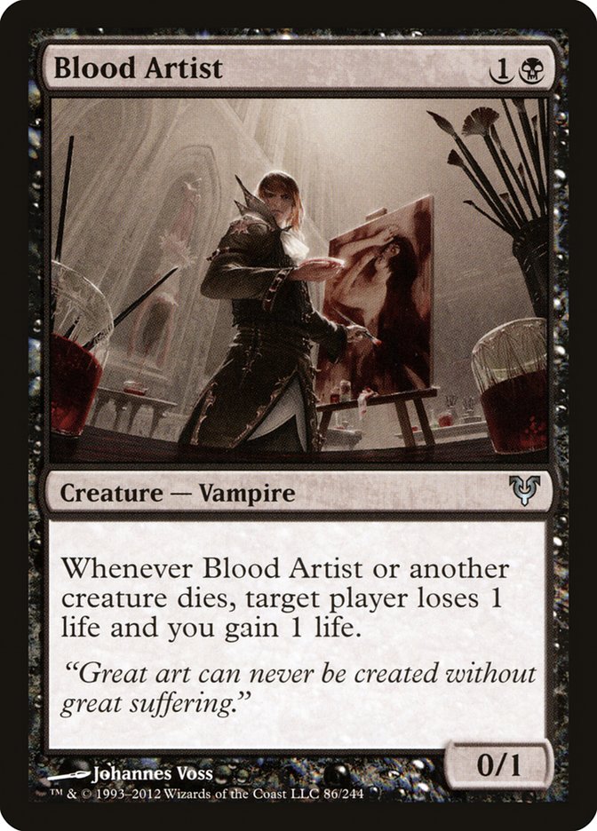 Blood Artist [Avacyn Restored] | Tables and Towers