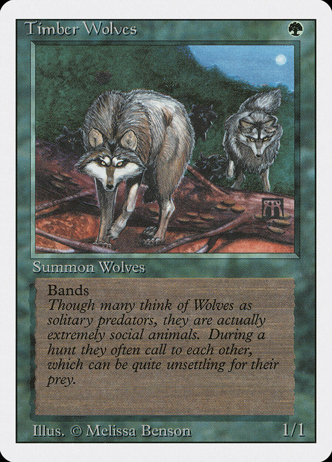 Timber Wolves [Revised Edition] | Tables and Towers