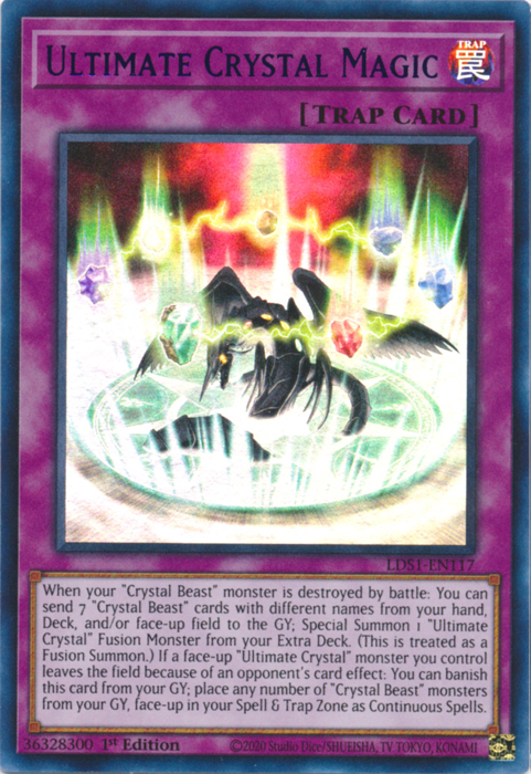 Ultimate Crystal Magic (Purple) [LDS1-EN117] Ultra Rare | Tables and Towers