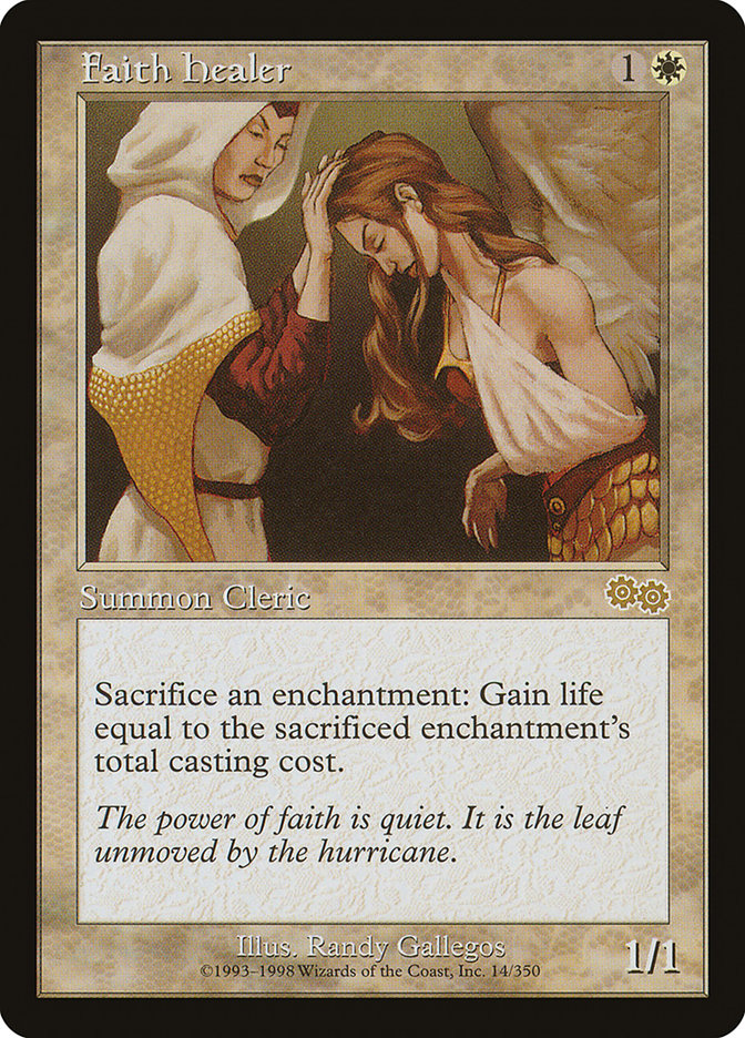 Faith Healer [Urza's Saga] | Tables and Towers