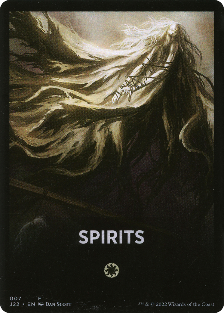 Spirits Theme Card [Jumpstart 2022 Front Cards] | Tables and Towers