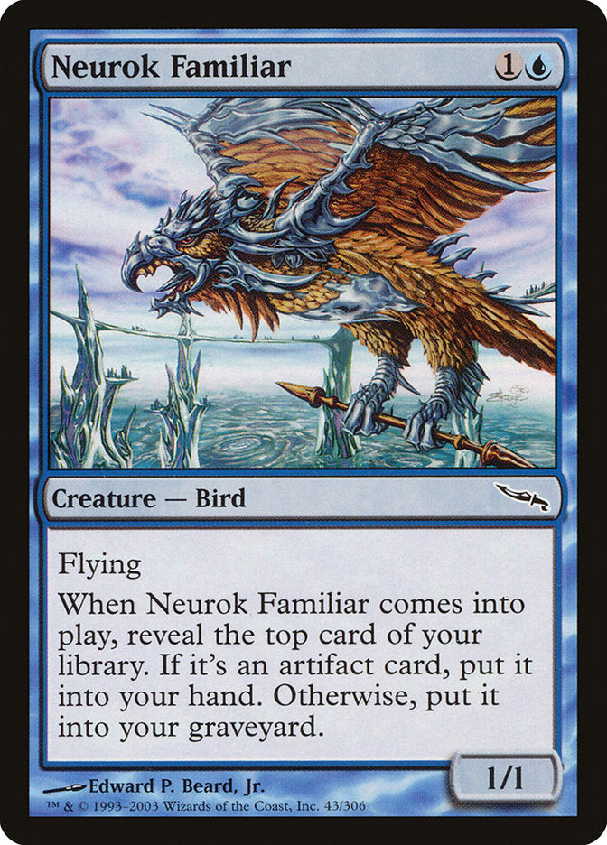 Neurok Familiar [Mirrodin] | Tables and Towers