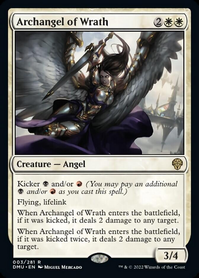 Archangel of Wrath [Dominaria United] | Tables and Towers