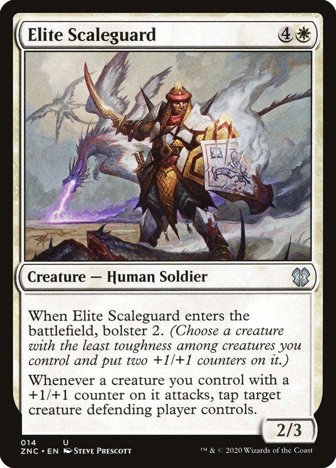 Elite Scaleguard [Zendikar Rising Commander] | Tables and Towers