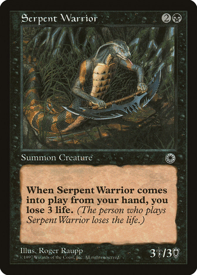 Serpent Warrior [Portal] | Tables and Towers