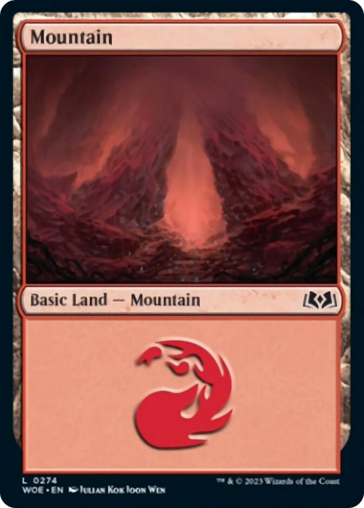 Mountain (0274) [Wilds of Eldraine] | Tables and Towers