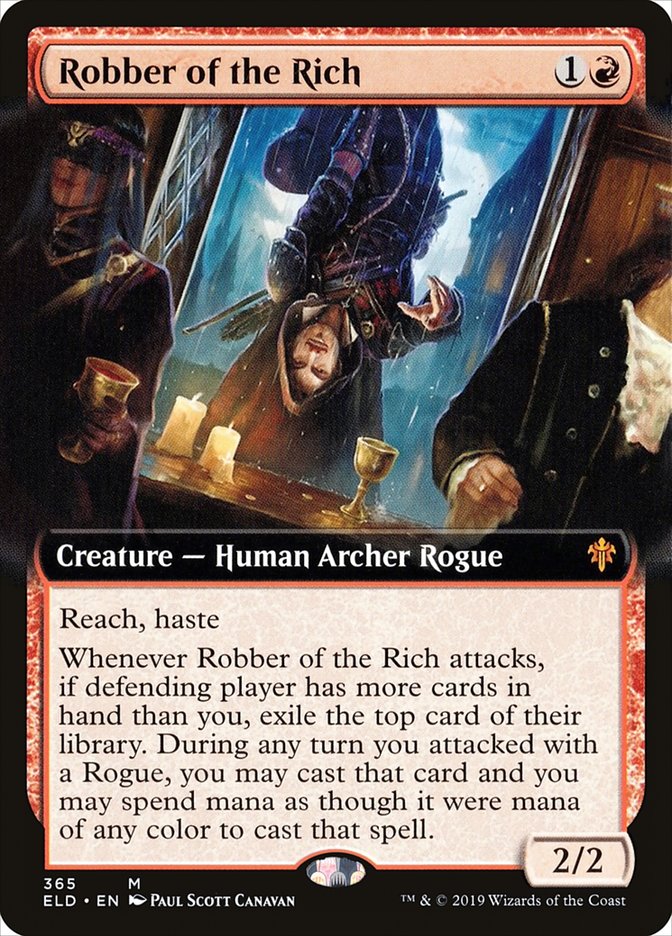 Robber of the Rich (Extended Art) [Throne of Eldraine] | Tables and Towers