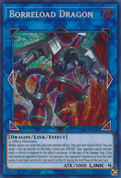 Borreload Dragon [CIBR-EN042] Secret Rare | Tables and Towers