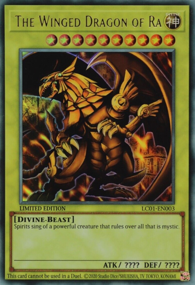 The Winged Dragon of Ra (25th Anniversary) [LC01-EN003] Ultra Rare | Tables and Towers