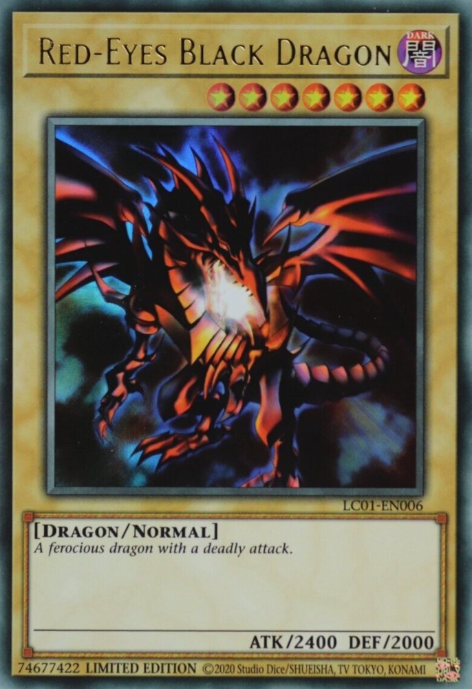 Red-Eyes Black Dragon (25th Anniversary) [LC01-EN006] Ultra Rare | Tables and Towers