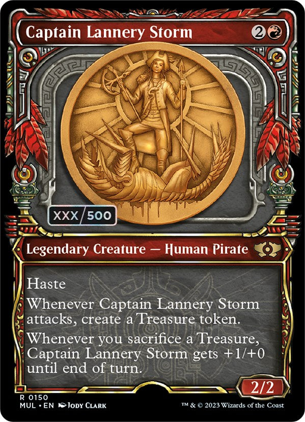 Captain Lannery Storm (Serialized) [Multiverse Legends] | Tables and Towers