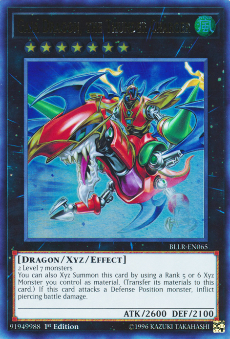 Gaia Dragon, the Thunder Charger [BLLR-EN065] Ultra Rare | Tables and Towers