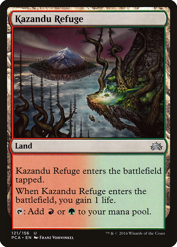 Kazandu Refuge [Planechase Anthology] | Tables and Towers