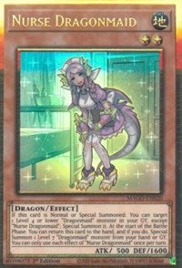 Nurse Dragonmaid [MAGO-EN020] Gold Rare | Tables and Towers