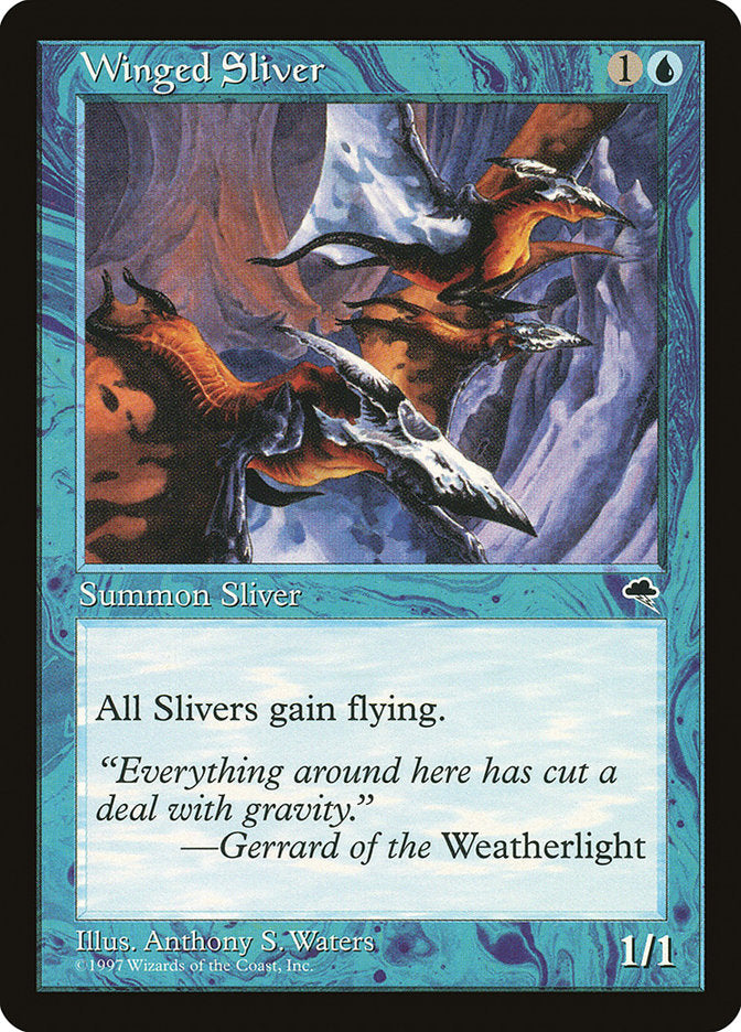 Winged Sliver [Tempest] | Tables and Towers