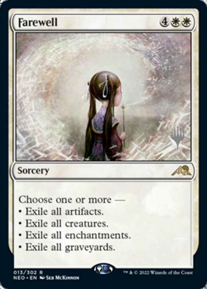 Farewell (Promo Pack) [Kamigawa: Neon Dynasty Promos] | Tables and Towers