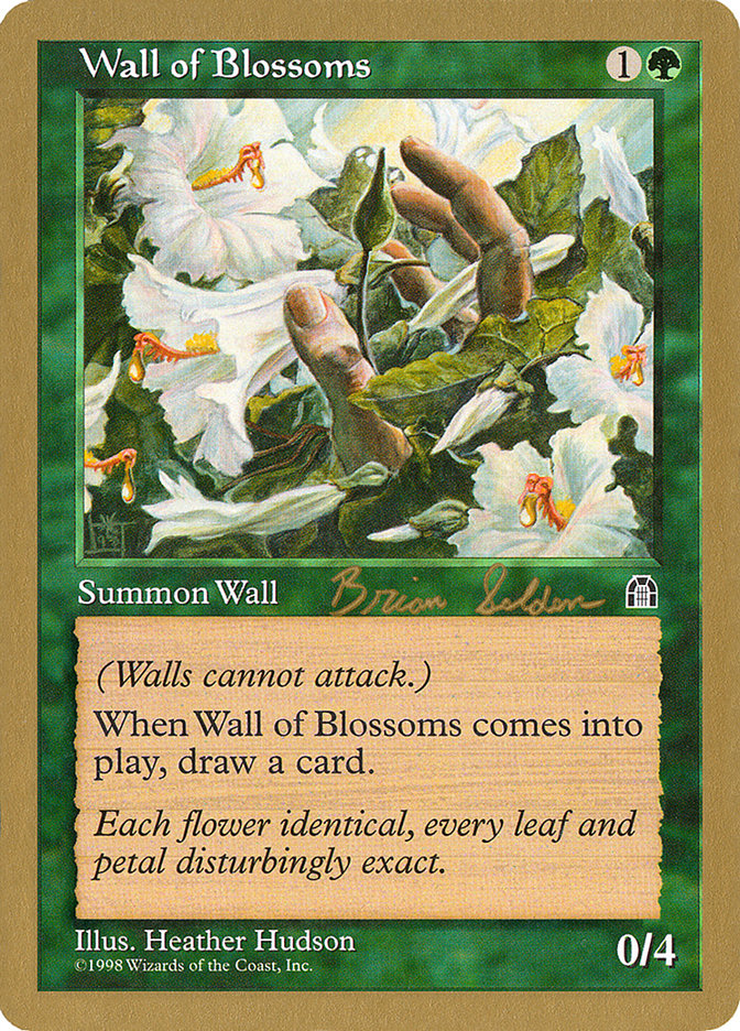 Wall of Blossoms (Brian Selden) [World Championship Decks 1998] | Tables and Towers