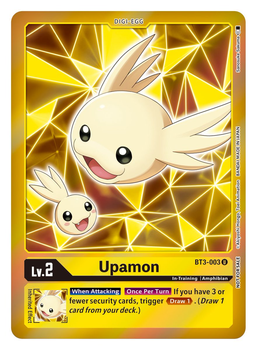 Upamon [BT3-003] (Event Pack 2) [Release Special Booster Ver.1.5] | Tables and Towers