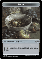 Faerie // Food (0013) Double-Sided Token [Wilds of Eldraine Tokens] | Tables and Towers