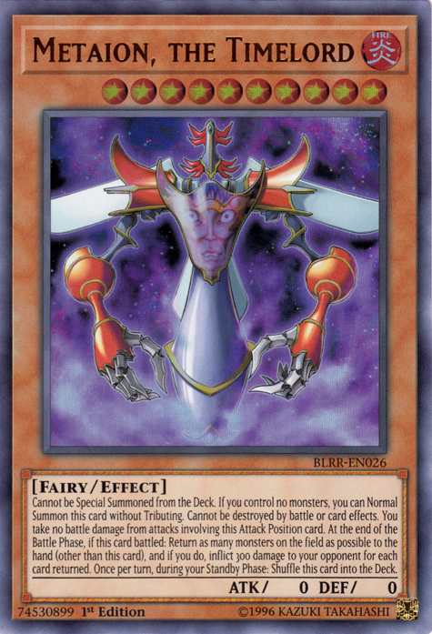 Metaion, the Timelord [BLRR-EN026] Ultra Rare | Tables and Towers