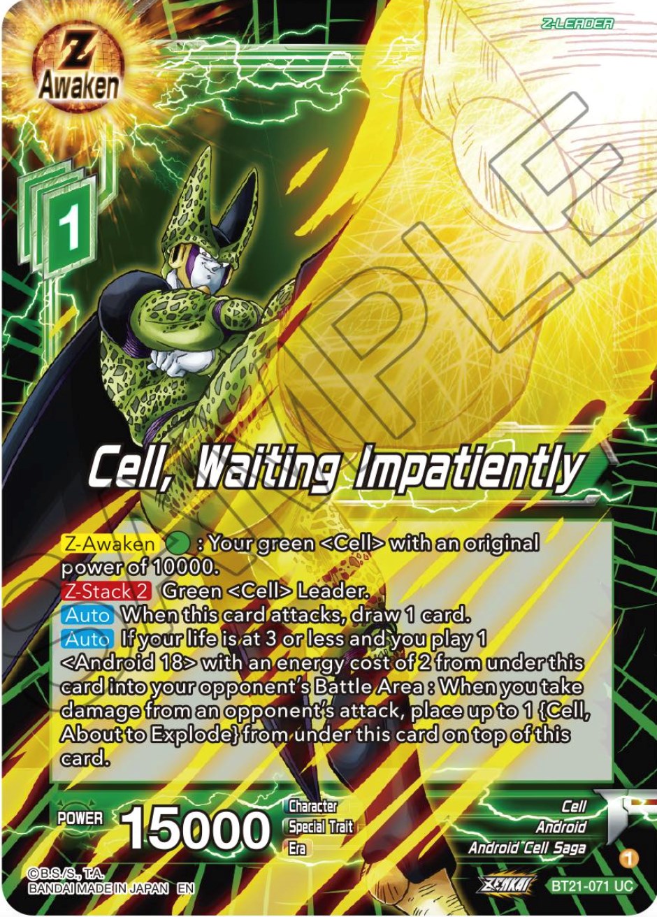 Cell, Waiting Impatiently (BT21-071) [Wild Resurgence] | Tables and Towers