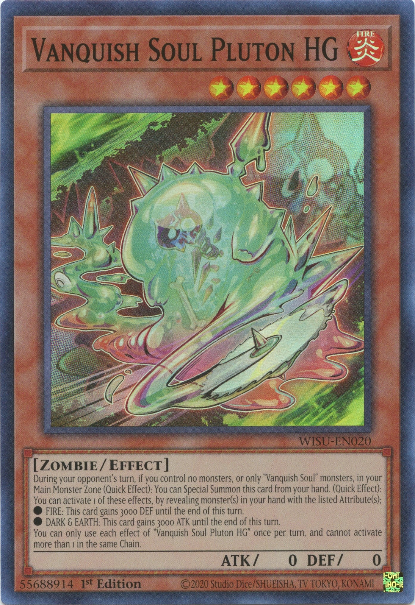 Vanquish Soul Pluton HG [WISU-EN020] Super Rare | Tables and Towers