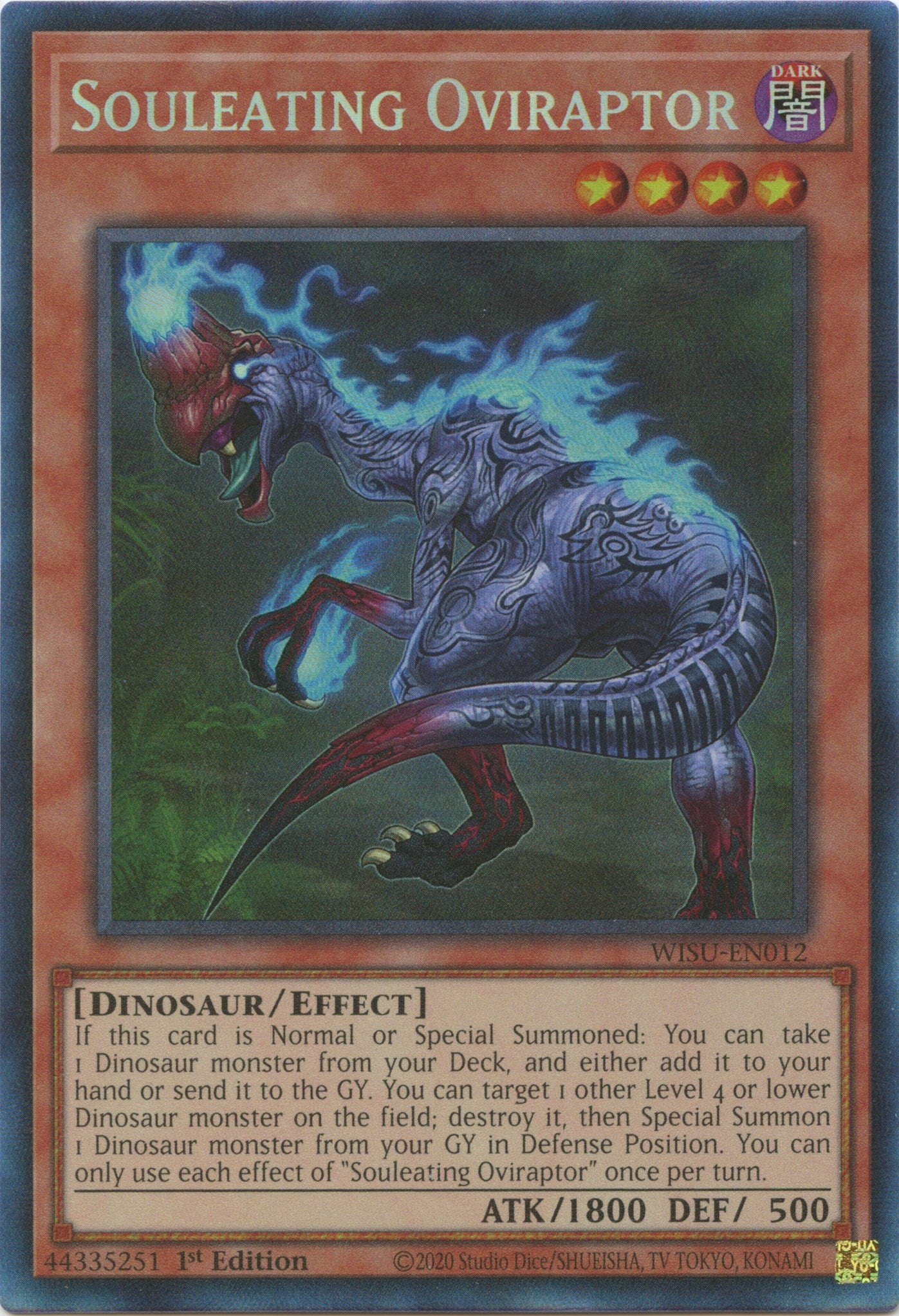 Souleating Oviraptor [WISU-EN012] Collector's Rare | Tables and Towers