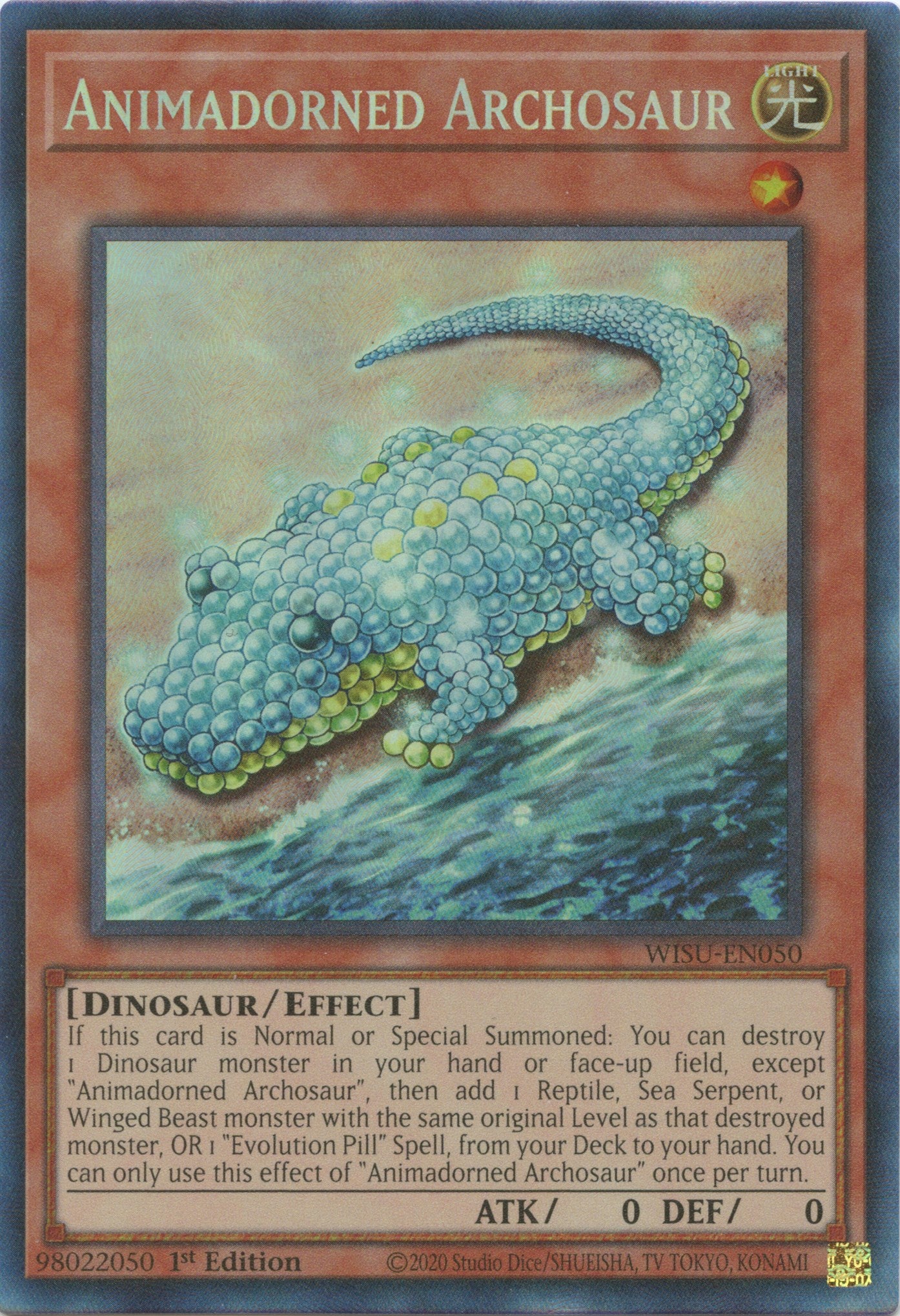 Animadorned Archosaur [WISU-EN050] Collector's Rare | Tables and Towers