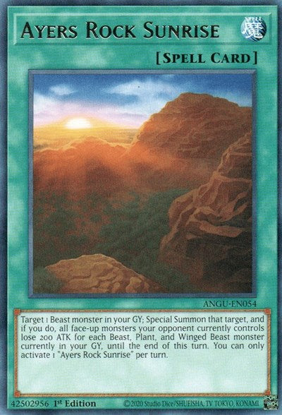 Ayers Rock Sunrise (Rare) [ANGU-EN054] Rare | Tables and Towers