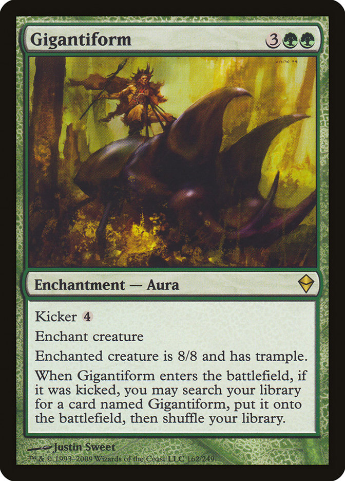 Gigantiform [Zendikar] | Tables and Towers