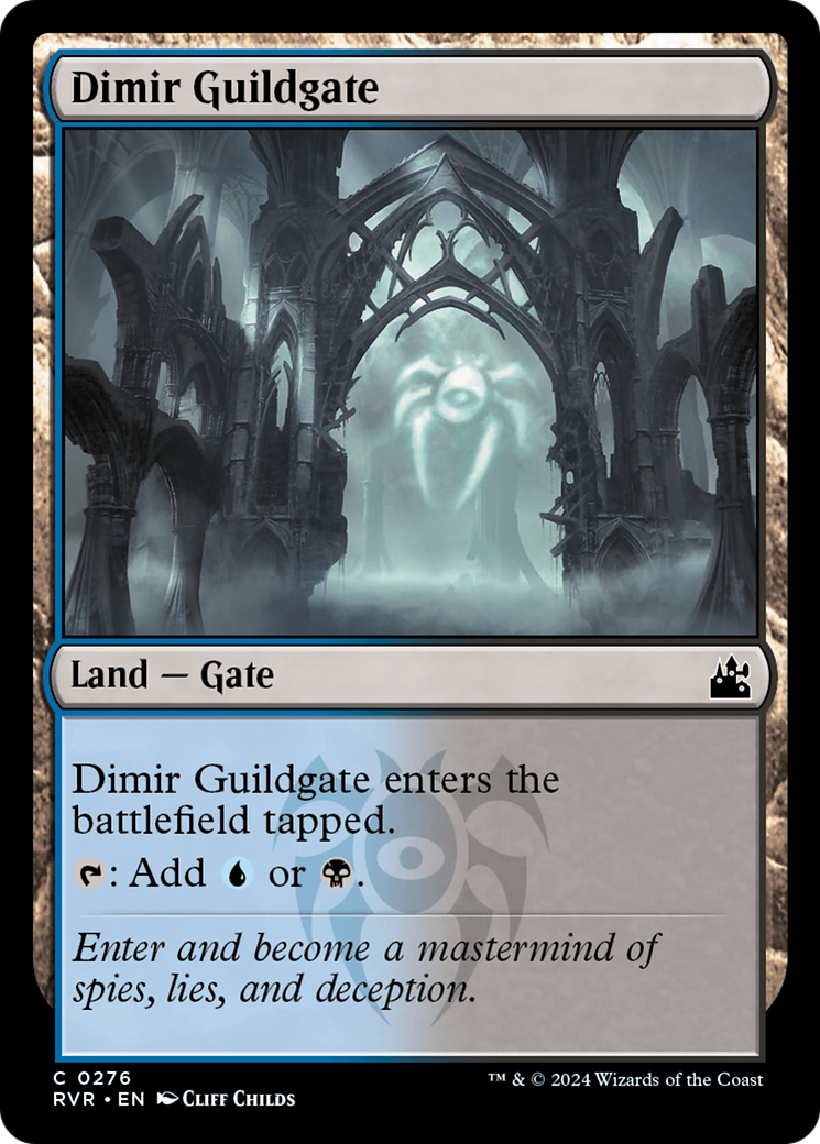 Dimir Guildgate [Ravnica Remastered] | Tables and Towers