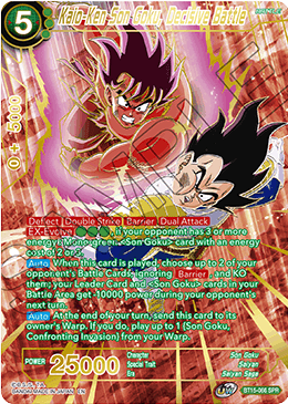 Kaio-Ken Son Goku, Decisive Battle (SPR) (BT15-066) [Saiyan Showdown] | Tables and Towers