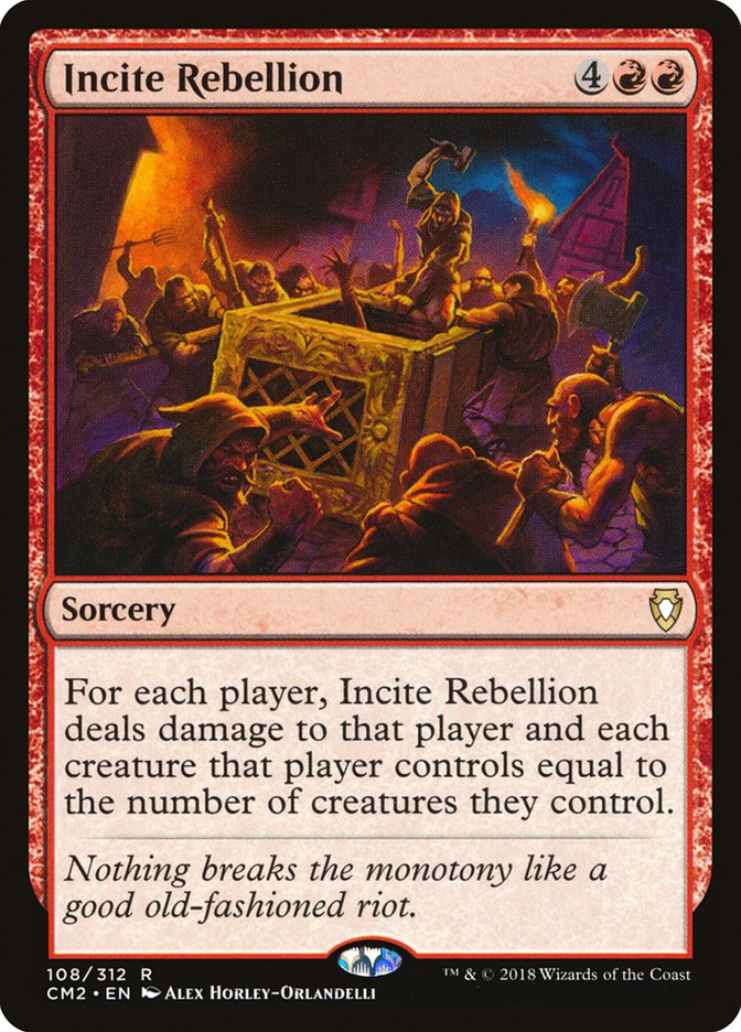 Incite Rebellion [Commander Anthology Volume II] | Tables and Towers