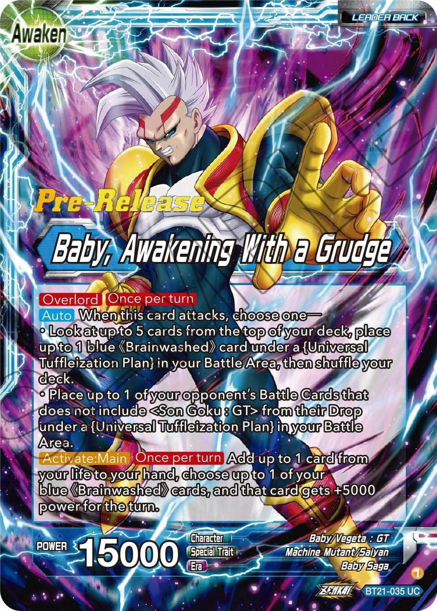 Baby // Baby, Awakening With a Grudge (BT21-035) [Wild Resurgence Pre-Release Cards] | Tables and Towers